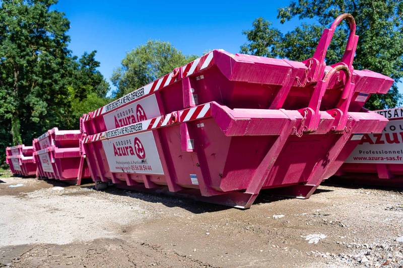 Location de bennes pour déchets en Gironde
