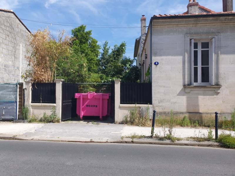 Location petite benne 6m3 centre-ville Bordeaux