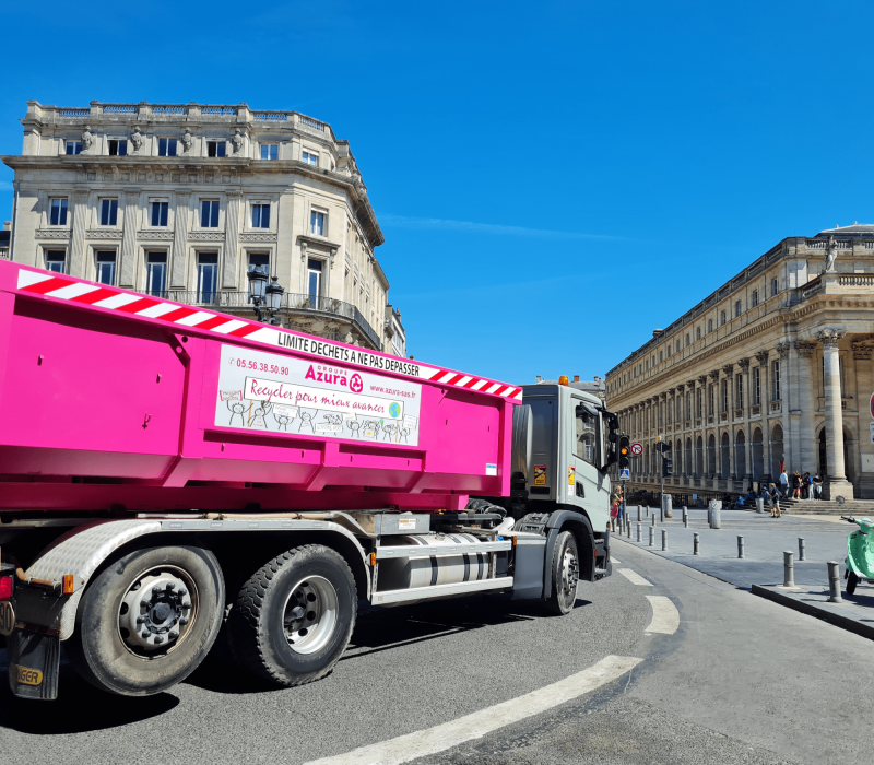 Louer une benne pas cher proche de Bordeaux en Gironde