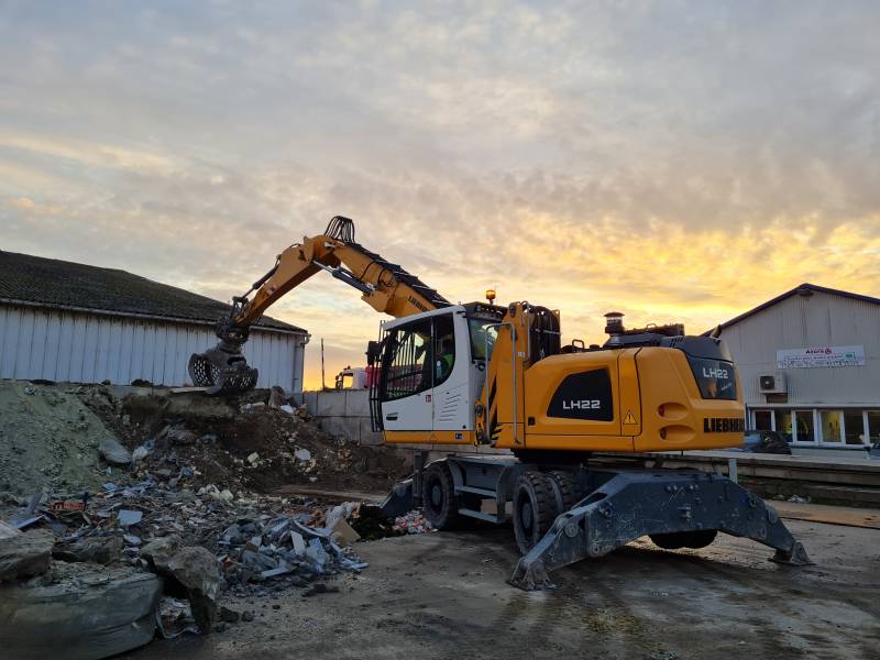 Evacuation gravats en déchetterie à Bassens